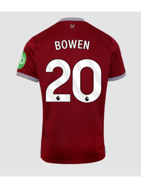 West Ham United Jarrod Bowen #20 Replika Hemmakläder 2025-26 Kortärmad West Ham United Jarrod Bowen #20 Replika Hemmakläder 2025-26 Kortärmad